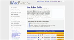 Desktop Screenshot of imacpoker.net