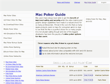 Tablet Screenshot of imacpoker.net